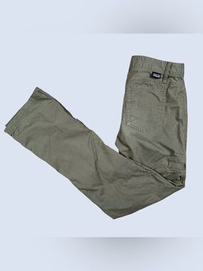 Patagonia Olive Green Straight Leg Pants
